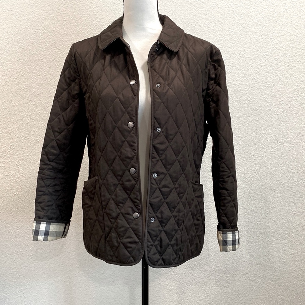 Classic Burberry Diamond Quilted Jacket